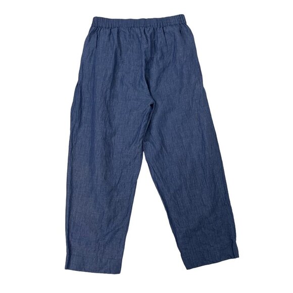 Anomaly Blue Pants 30 Straight Leg Lightweight Casual Chic - Picture 4 of 6